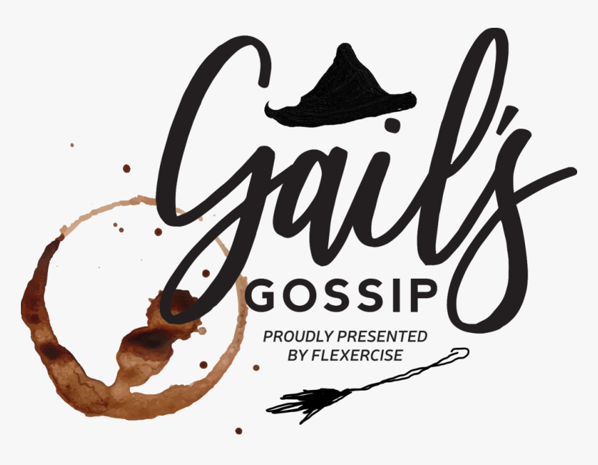 Gails Gossip Signature Final Black - Calligraphy, HD Png Download
