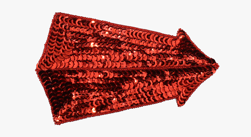 Arrow Sequin Applique - Knitting, HD Png Download