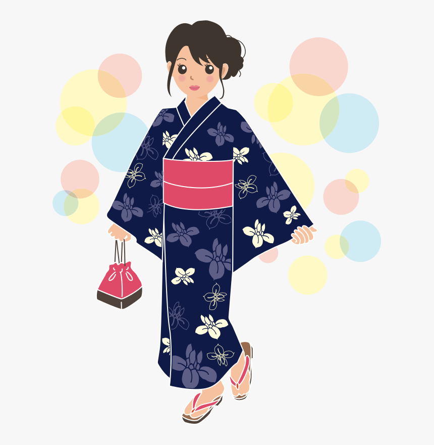 Summer Kimono - Kimono Clipart, HD Png Download