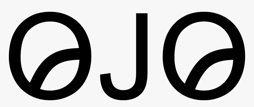 Monochrome Photography,text,symbol - Ojo, HD Png Download