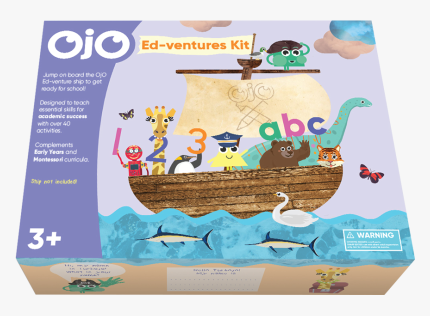 Ojo Ed-ventures Kit, Learn With Ojo, Educational Toys, - Illustration, HD Png Download