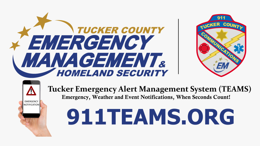 Tucker County, Wv - Emergency Management, HD Png Download