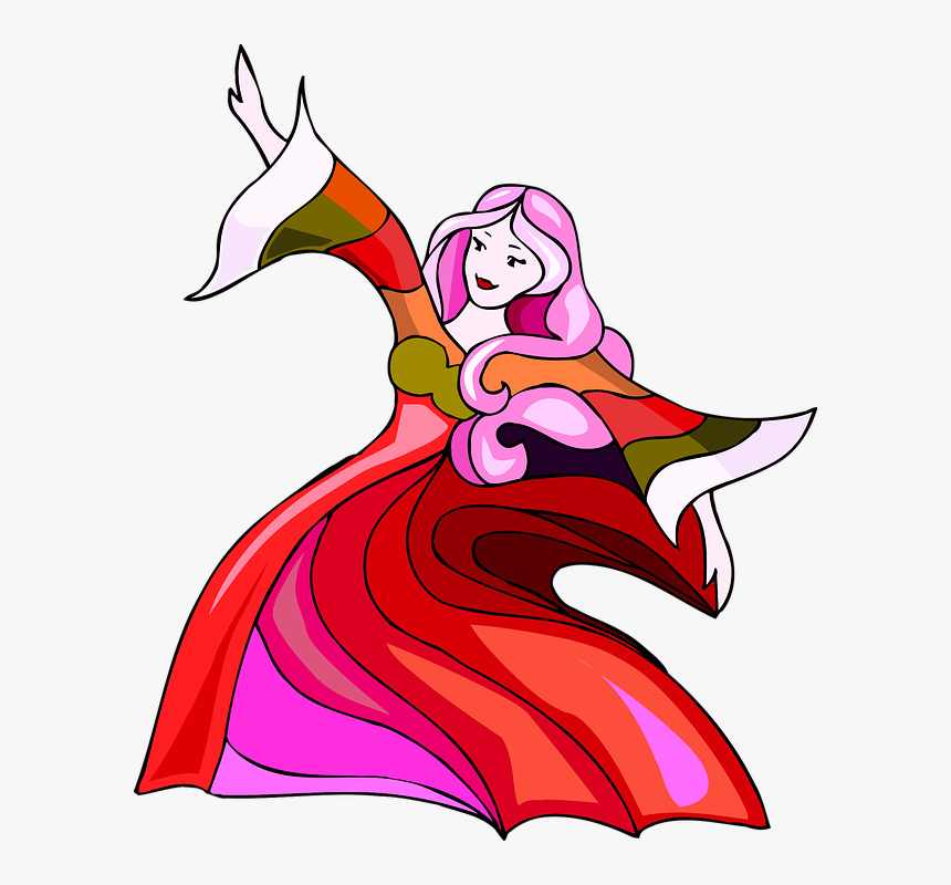 Clip Art Dance Move Ballet Dancer - Dibujos De Danza Folklorica, HD Png Download