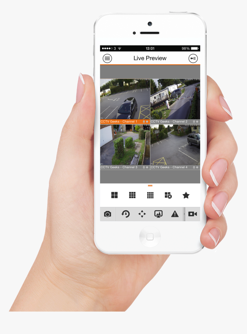 We Don T Just Do Cctv Either We Can Set Up Any Internet-ready - Hand Transparent Background Hand Iphone Png, Png Download