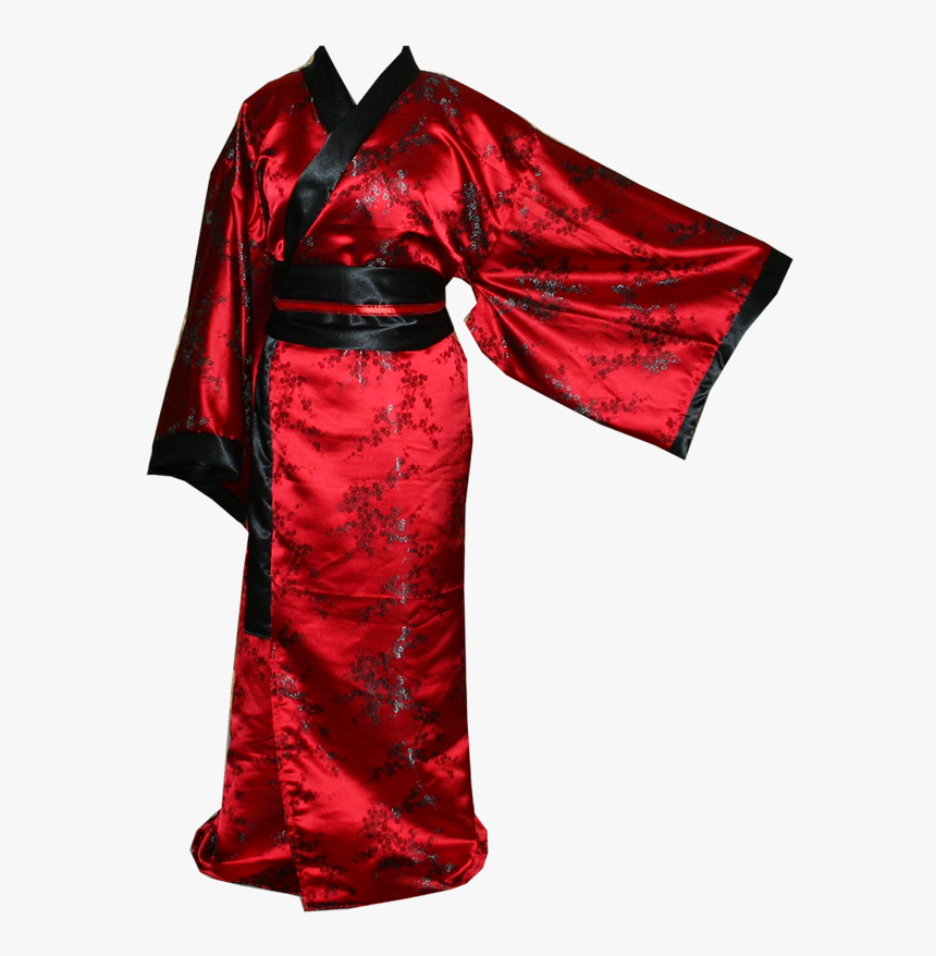Red Kimono Png, Transparent Png