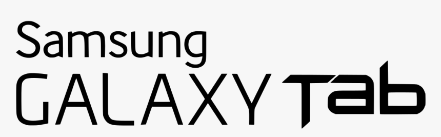 Samsung Galaxy Tab 4 Font, HD Png Download