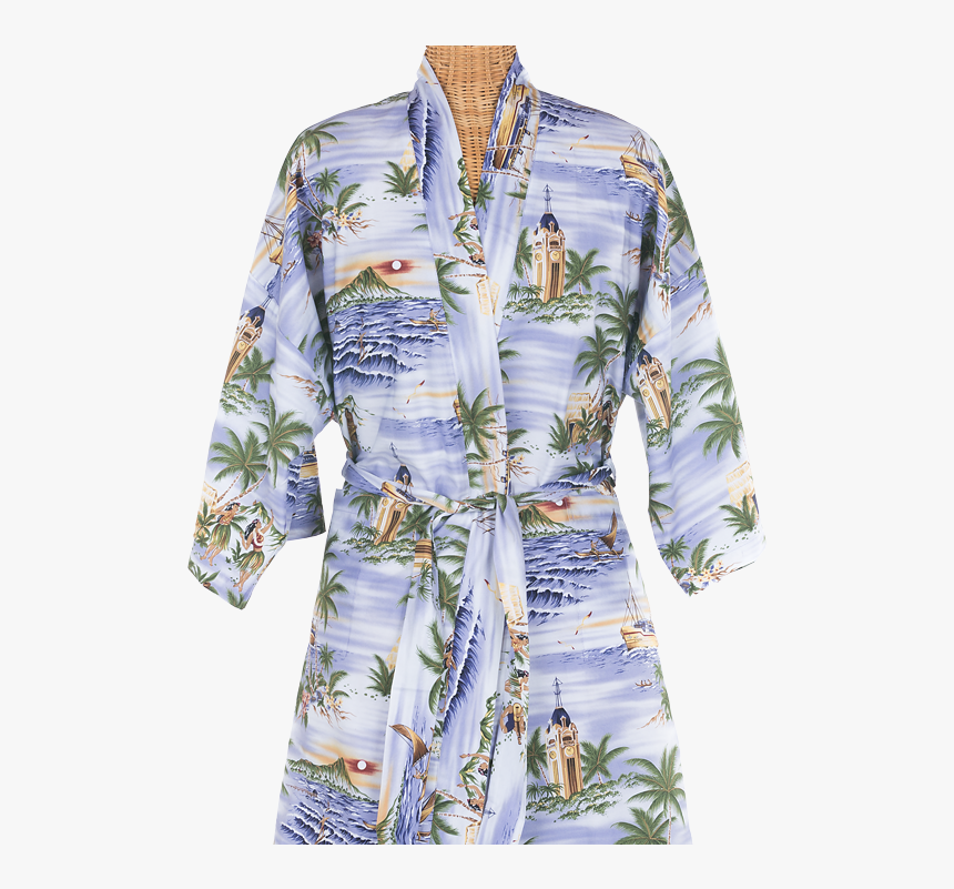 Aloha Tower Kimono - Pattern, HD Png Download