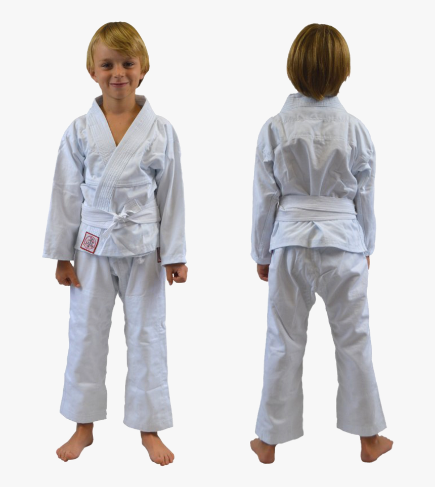 Keiko Bjj Kids Kimono White - Kimono, HD Png Download
