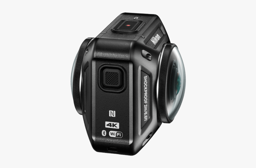 Nikon Keymission 360 Camera - Nikon 360 Action Camera, HD Png Download