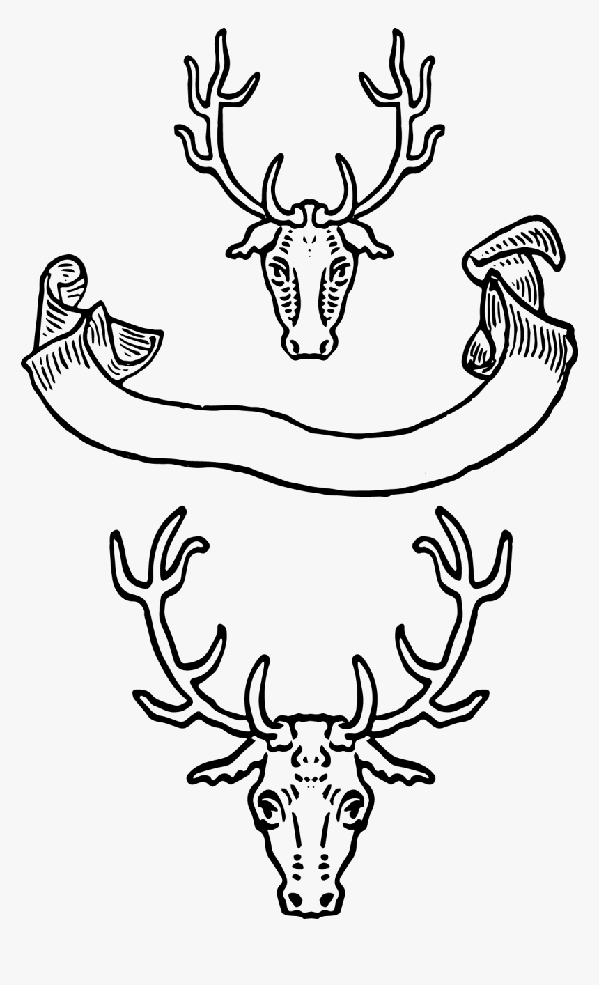 Vintage Deer Western Clipart Image Freebie - Clip Art, HD Png Download