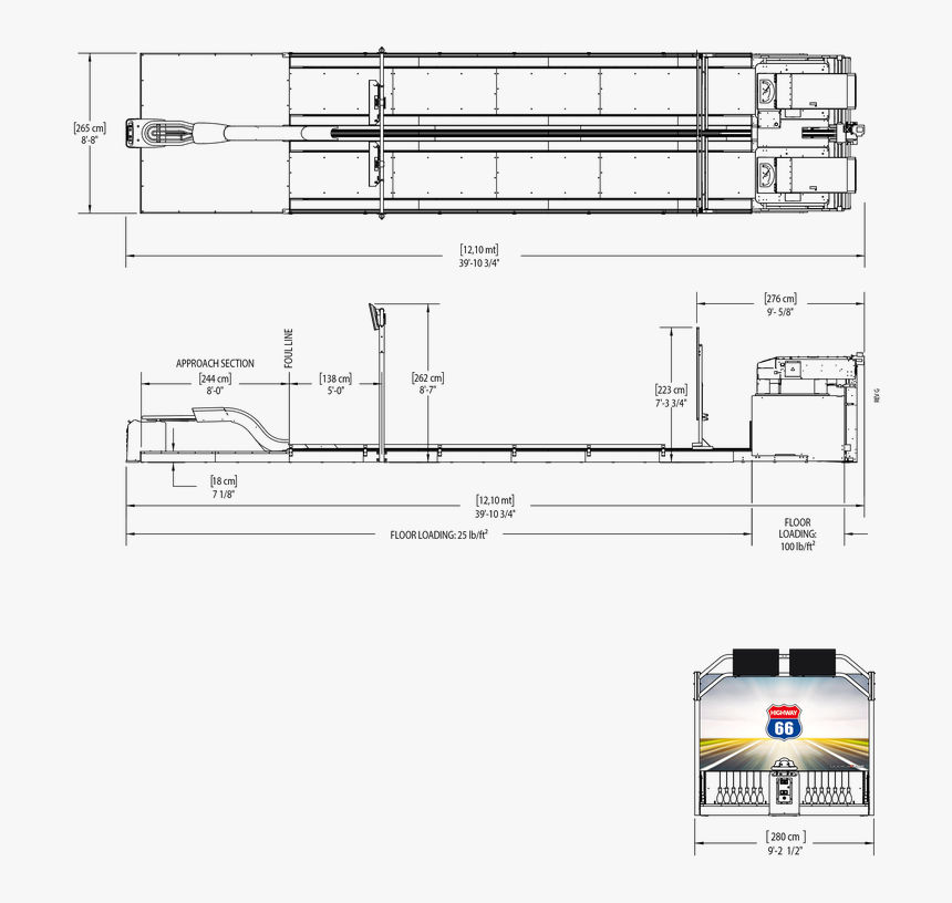 Bowling Qubicaamf Minibowling Specifications Lane Pair, HD Png Download