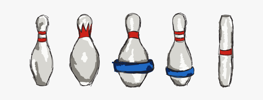 Ten-pin Bowling, HD Png Download