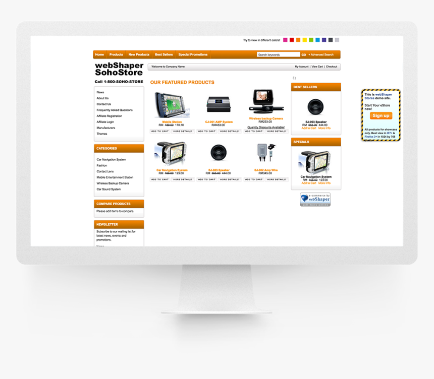 Web Page, HD Png Download