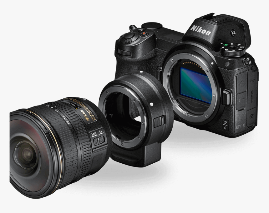Z6 Adapter Side Xl Image - Nikon Z6 Tamron 24 70 G2, HD Png Download