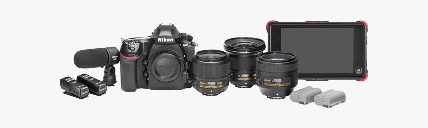 Nikon D850 Filmmaker’s Kit - Nikon D850 Filmmaker's Kit, HD Png Download