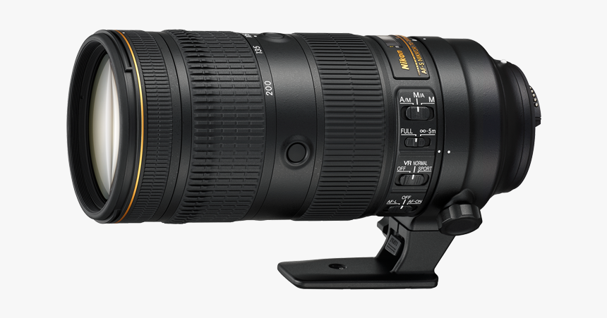 Nikon 70 200mm Af S Nikkor F/2 - Camera Lens, HD Png Download
