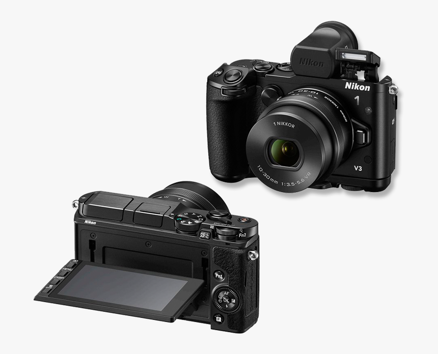 Nikon V3 Back, HD Png Download