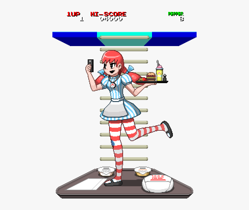 Wendys Mascot, HD Png Download