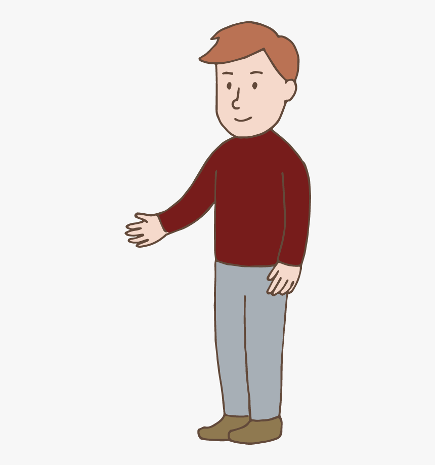 Man Seeking To Shake Hands - Un Homme Photo Clipart, HD Png Download