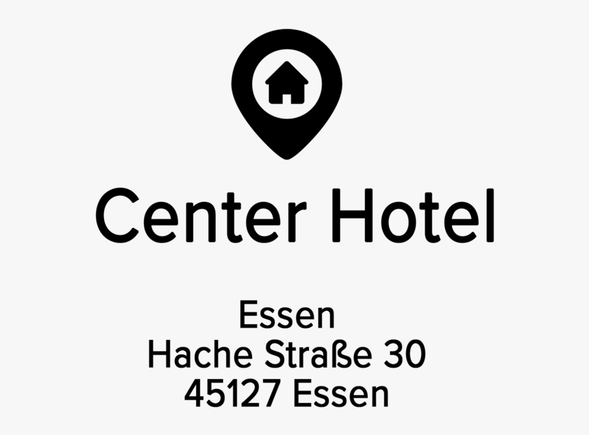 Center Hotel - Sign, HD Png Download