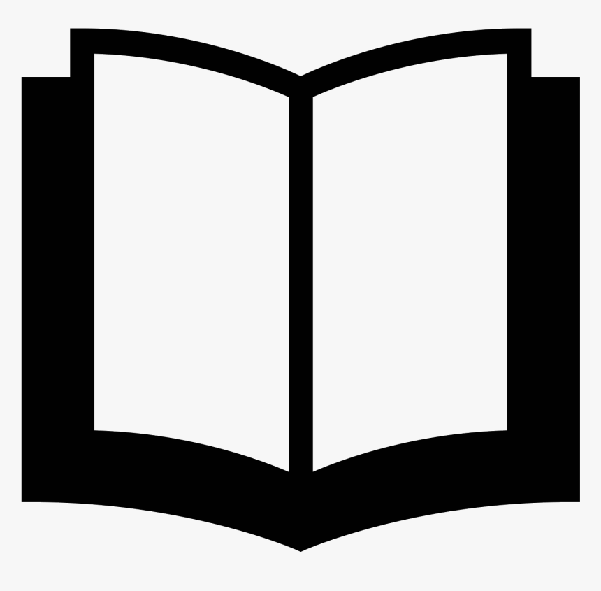 Open Book Filled Icon - Libro Png Icon, Transparent Png