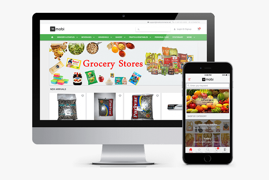 Picture - Grocery Online Png, Transparent Png