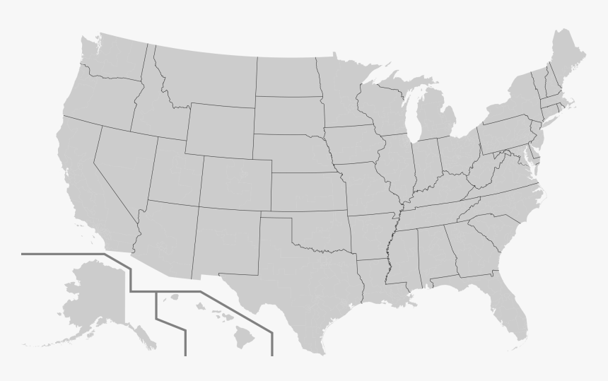 File Th U - Us House Map 2016, HD Png Download