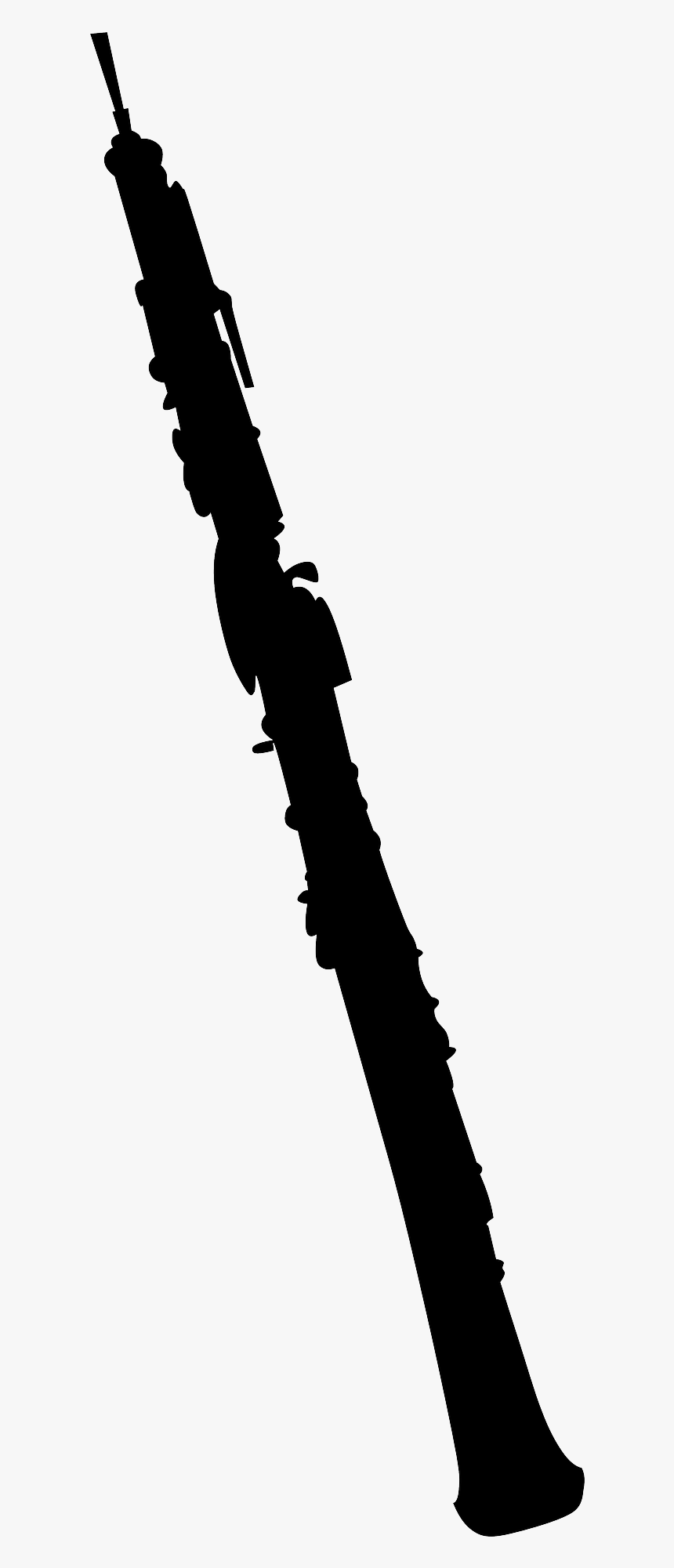 Silhouette Oboe Clip Art, HD Png Download , Transparent Png Image - PNGitem