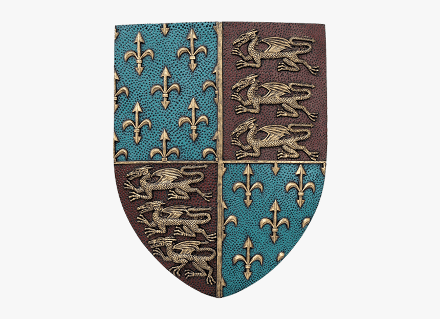 Medieval Shield Plaque - Medieval Shield, HD Png Download
