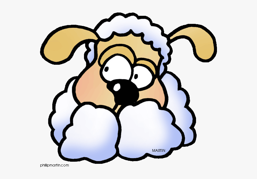 Phillip Martin Sheep Clipart - Flock Of Sheeps Clipart, HD Png Download