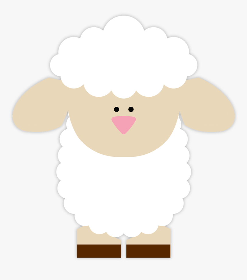 Sheep Clipart Easter - Cartoon, HD Png Download