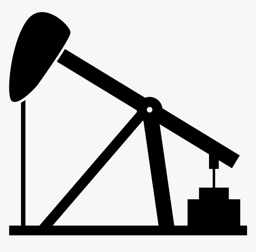 Oil Company Clipart Transparent Background - Oil Refinery Black And White Clip Art, HD Png Download