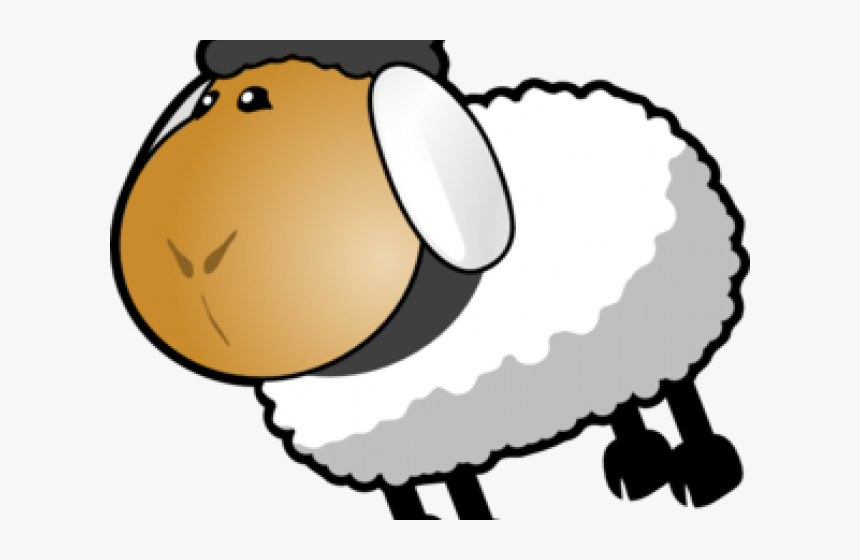 Sheep Clipart Goat - Clip Art Sheep Png, Transparent Png