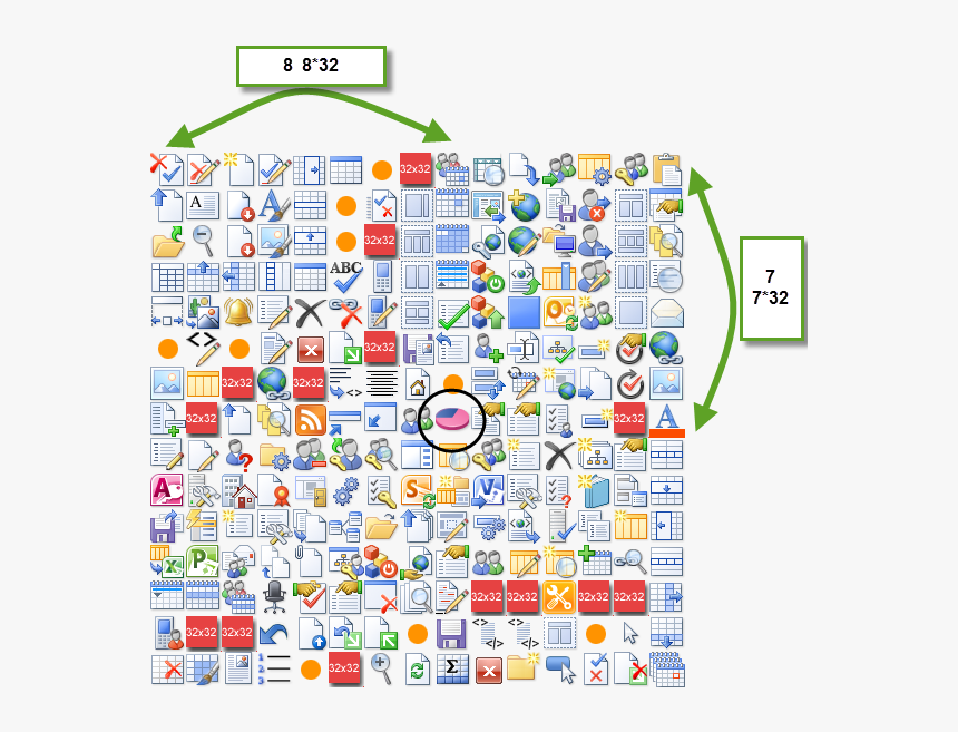 Sharepoint 2010 Sprites, HD Png Download