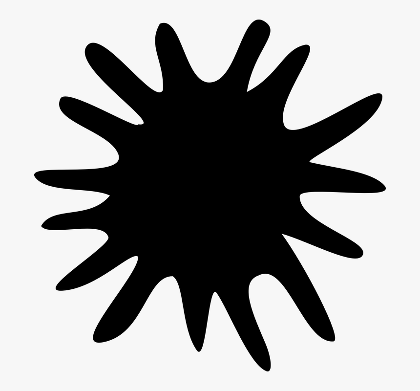 Ink, Spill, Splash, Stain, Creativity, Black, Art - La Quinta Inn & Suites By Wyndham Logo, HD Png Download