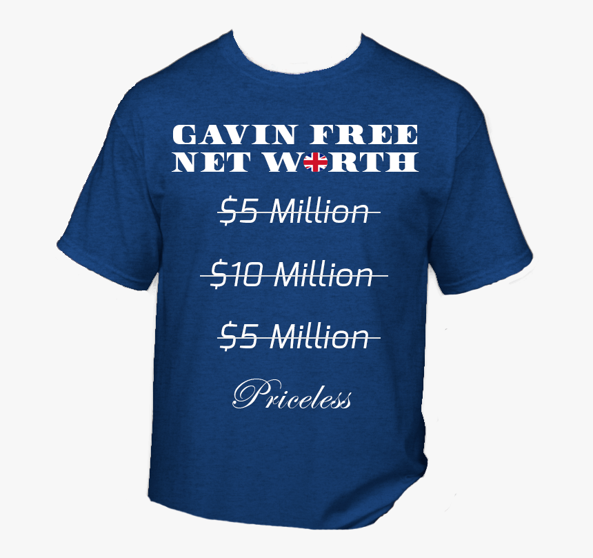 Gavin Free Net Worth - Active Shirt, HD Png Download