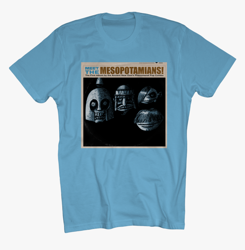 Meet The Mesopotamians On Blue - They Might Be Giants T Shirt Mesopotamia, HD Png Download