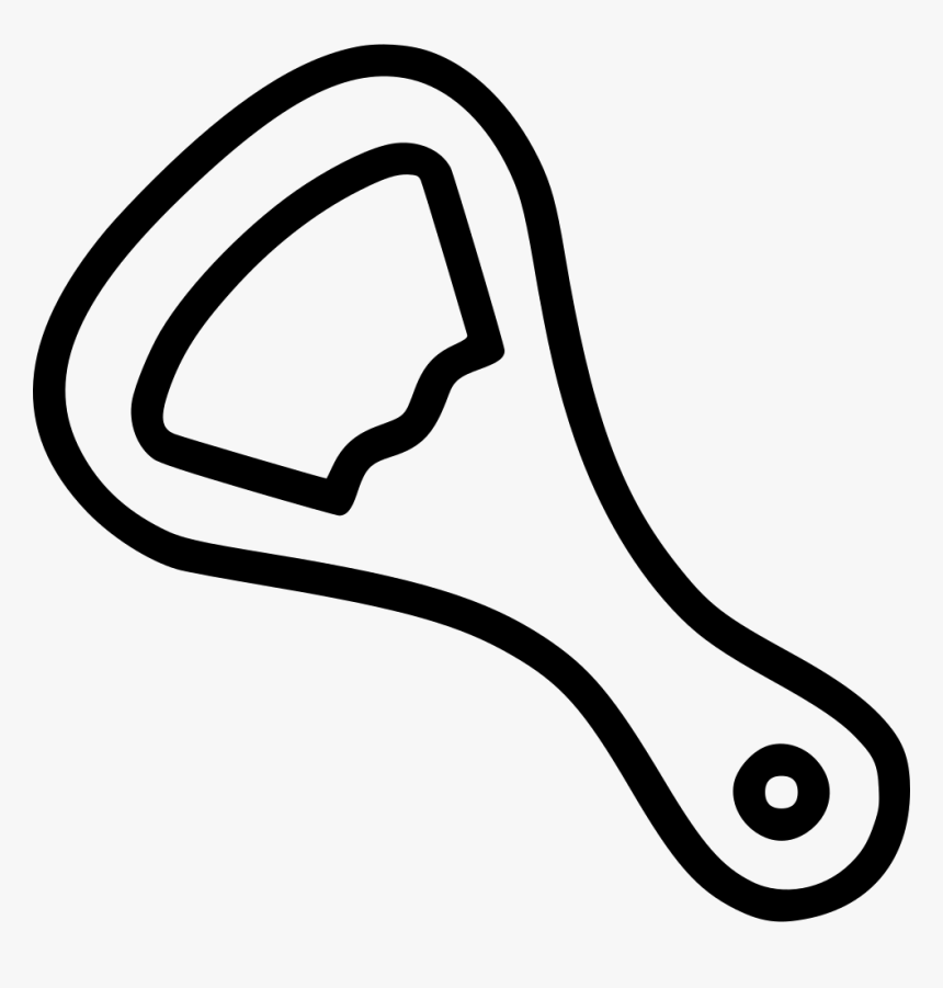 Bottle Opener Clipart Black And White, HD Png Download