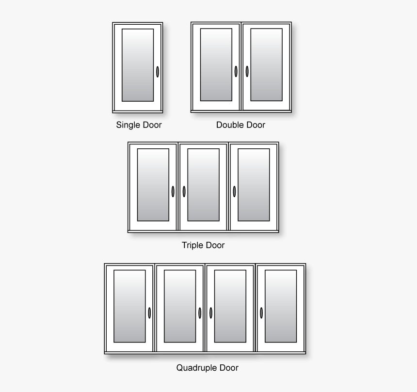 Configuration Options For Front Doors - Architecture, HD Png Download