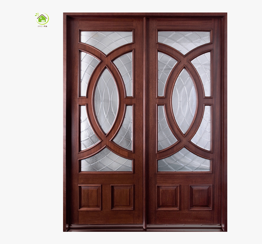 Oak Solid Wood Arched Exterior House Front Door With - Father's Day Wish To My Uncles, HD Png Download