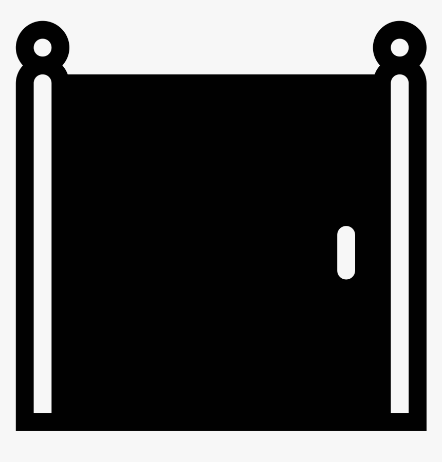Front Door Filled Icon - Gate Close Icon, HD Png Download