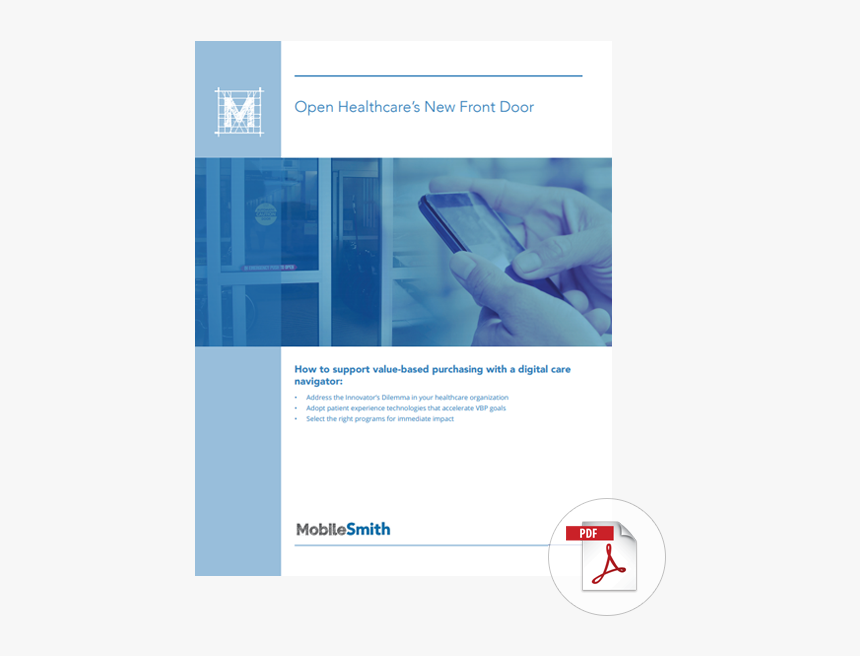 Healthcare S New Front Door Wp Cover Img - Brochure, HD Png Download