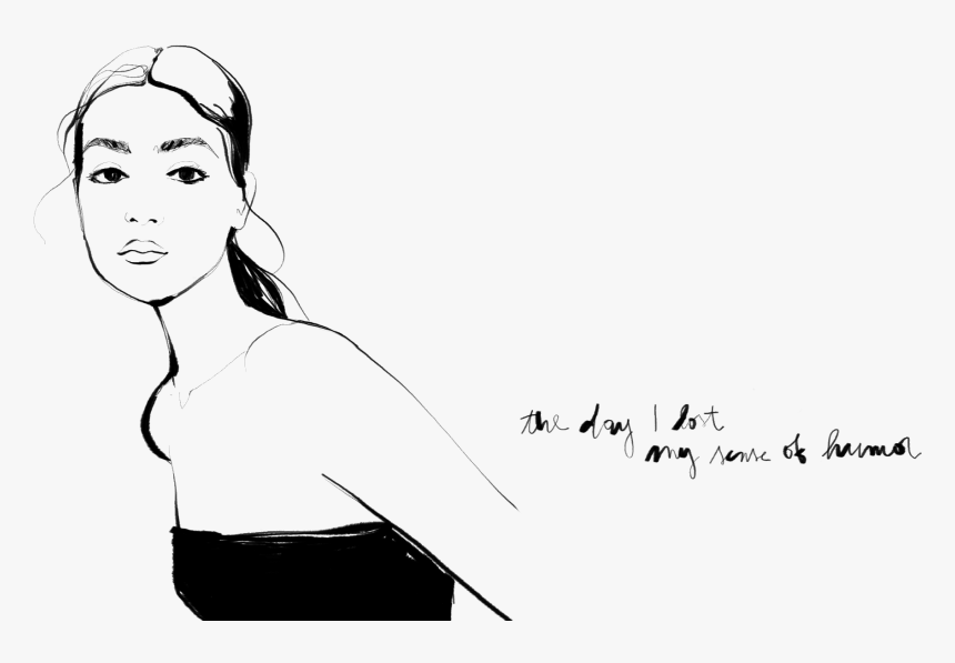 Transparent Scared Woman Png - Lost Sense Of Humor, Png Download