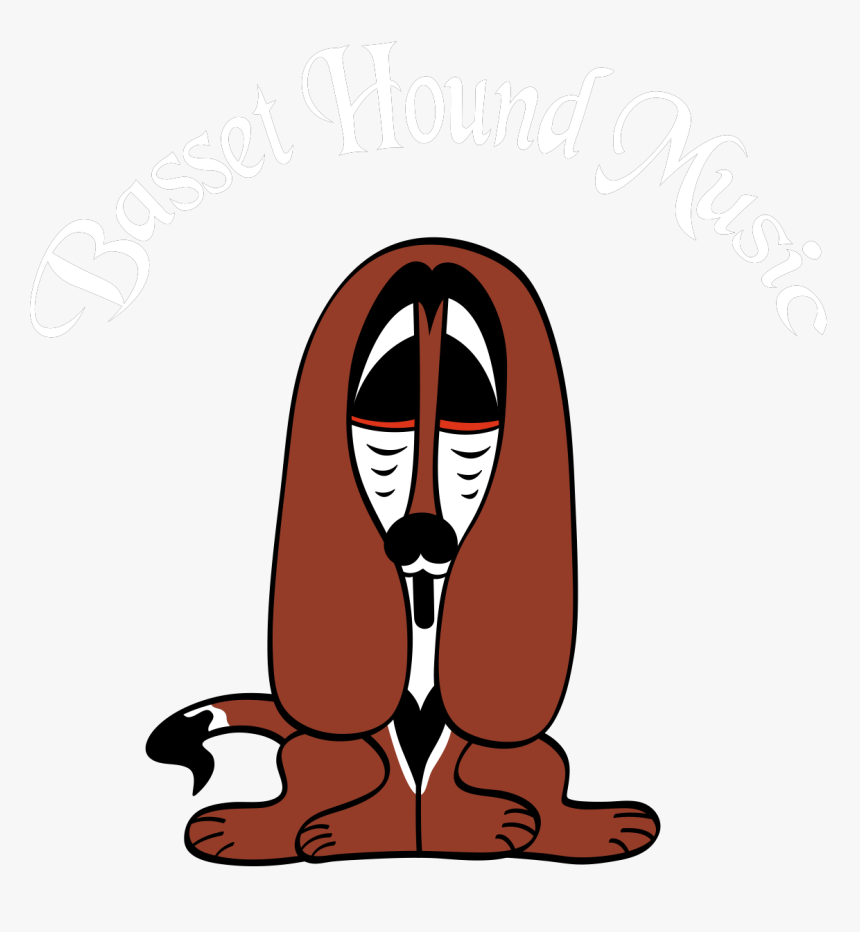 Basset Hound Music - Basset Hound Cartoon, HD Png Download