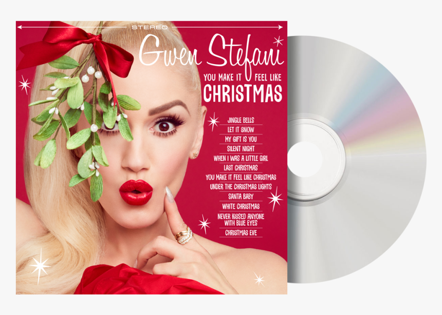Gwen Stefani Png Transparent Images - Gwen Stefani You Make Me Feel Like Christmas, Png Download