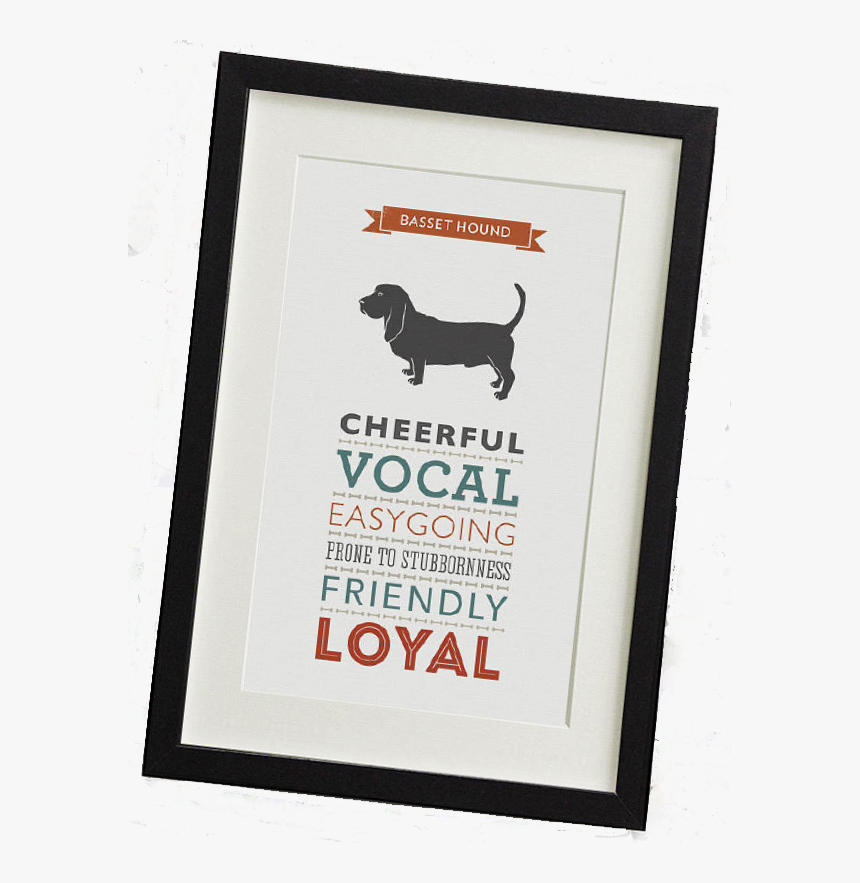 Framed Graphic ₤12 - Dachshund, HD Png Download
