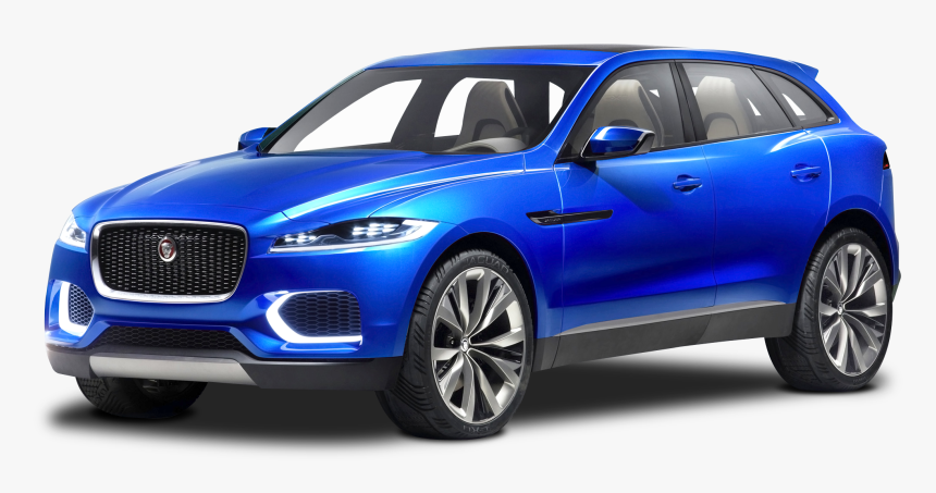 Blue Jaguar C X17 Sports Crossover Car Png Image - Jaguar New Model Suv, Transparent Png