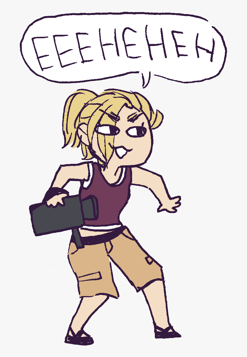 Eeehehe Facial Expression Cartoon Text Human Behavior - Cartoon, HD Png Download