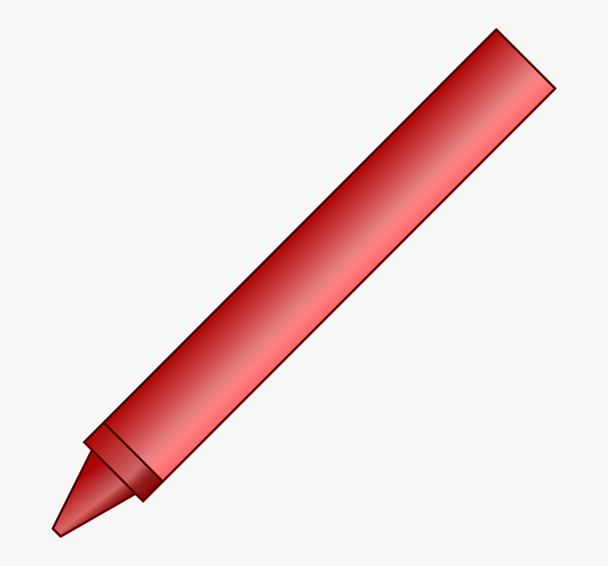 Clip Art At Clker - Red Pencil Clipart, HD Png Download