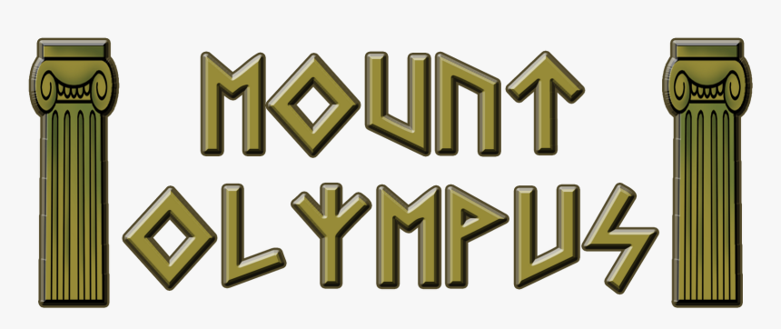 This Is Where I Live With My Father, Zeus, The God - Mount Olympus Sign, HD Png Download